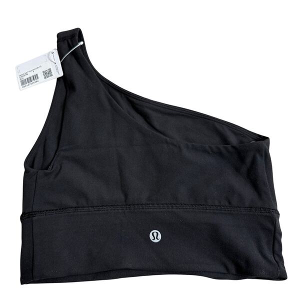 Lululemon Align Asymmetrical Bra A / B Womens Size 4  LW2DPPS BLK Black NWT - Picture 5 of 11